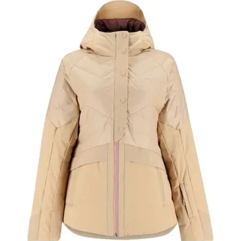 Dámská péřová lyžařská bunda KARI TRAA RAGNHILD L Béžová, Růžová