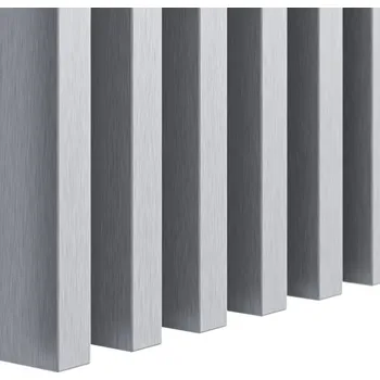 Obklad Lameo Dekorativní stěnová lamela 30x40 stříbrná