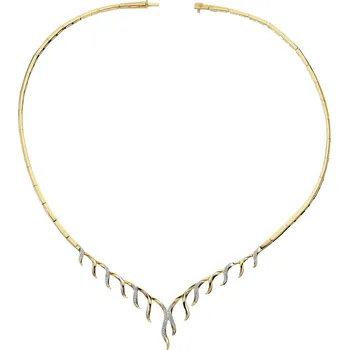 Náhrdelník Zlatý náhrdelník s brilianty - 0,27 ct - ryzost 585 - 103.669