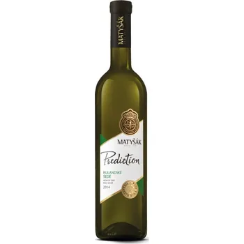 Matyšák - Prediction - Rulandské šedé - bílé suché - 12,5% - PS - 0.75L