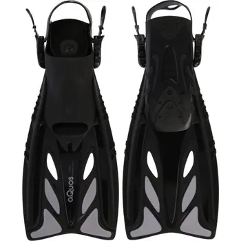 Ploutve Potápěčské ploutve AQUOS PELICAN S/M Černá, Šedá