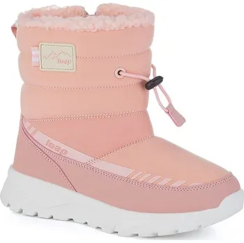 Dívčí obuv Dětské zimní sněhule LOAP LINDEN 30 Růžová, Bílá