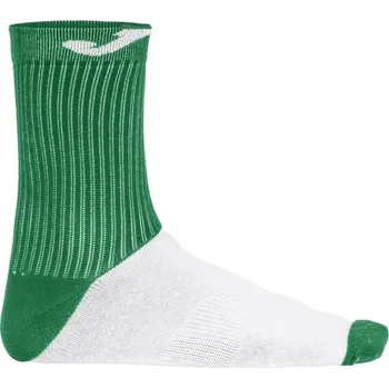 Sportovní ponožky Joma SOCK WITH COTTON FOOT 39-42 Zelená, Bílá