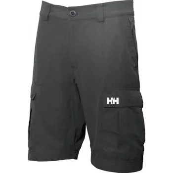 Pánské kraťasy Pánské outdoorové kraťasy Helly Hansen HH QD CARGO 32 Tmavě šedá, Bílá