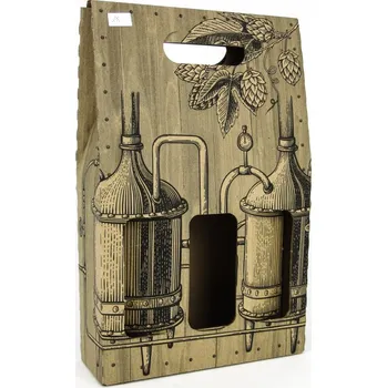 Elektroinstalační krabice Krabice na víno velká Varna - 3x