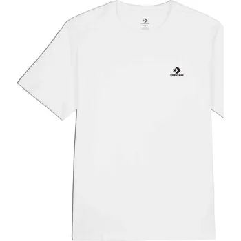 Pánské tričko Unisexové tričko Converse CLASSIC S Bílá