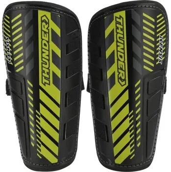 Fotbalový chránič Fotbalové chrániče Kensis THUNDER XS Žlutá, Černá