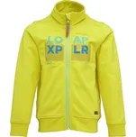 Chlapecká mikina LOAP DOROT 146/152 Žlutá, Světle modrá