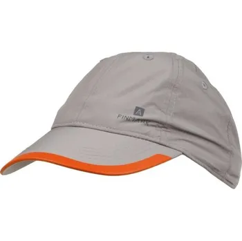 Pokrývka hlavy Dětská letní čepice Finmark CAP OS Šedá, Oranžová