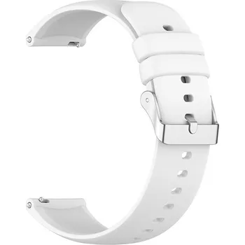 Řemínek na hodinky SmartFit Silikonový řemínek šířka 20mm / bílý / 230235 661039