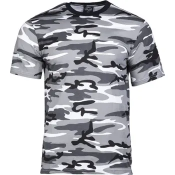 Pánské oblečení MIL-TEC Triko krátký rukáv METRO - URBAN L URBAN CAMO METRO