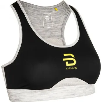 Podprsenka Funkční spodní prádlo Daehlie BRA TRAINING WOOL S Černá, Šedá, Žlutá