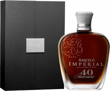 Rum Ron Barceló 40 Aniversario 43 % 0,7 l dárková kazeta