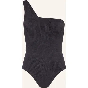 Dámské plavky Seafolly Výstřih Na Jedno Rameno Sea Dive, černá