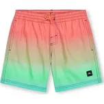 Chlapecké plavecké šortky O'Neill JACK 152 Lososová, Světle zelená