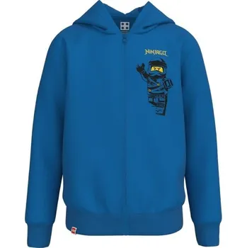 Chlapecká mikina Chlapecká mikina LEGO® kidswear CARDIGAN W. HOOD 116 Modrá, Černá, Žlutá