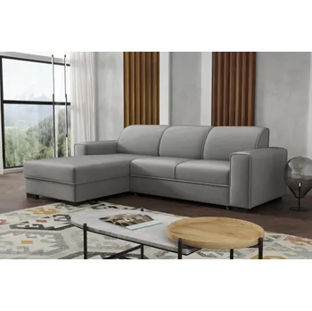 Obývací pokoj Sedací souprava Lubor L světle šedá