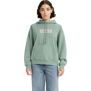 Dámská mikina Dámská mikina Levi's&reg; GRAPHIC STANDARD HOODIE L Světle zelená, Růžová