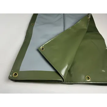 Krycí plachta Krycí plachta s oky, MIKEL, PVC 550g/1m² , 2x6m