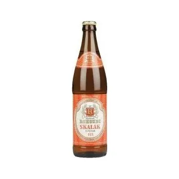 Pivo Skalák řezaný 11° - polotmavý ležák 5,2% - Rohozec - 0.5L
