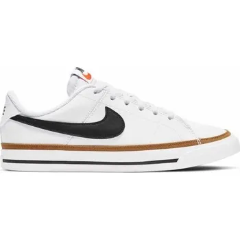 Chlapecká obuv Dětské tenisky Nike COURT LEGACY 4.5Y Bílá, Černá, Hnědá
