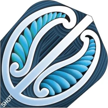 Příslušenství pro šipky Shot Letky Warrior Blue - No6 - SF6567