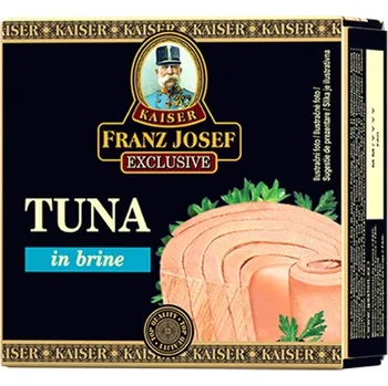 konzervovaná ryba Kaiser Franz Josef Exclusive Tuňák steak ve slunečnicovém oleji 80 g