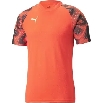 Pánský dres Puma INDIVIDUALFINAL WC JERSEY S Oranžová, Černá, Světle zelená