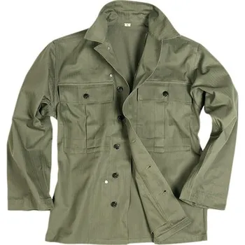 Pánská móda MIL-TEC Blůza US HBT repro S ZELENÁ - OLIV