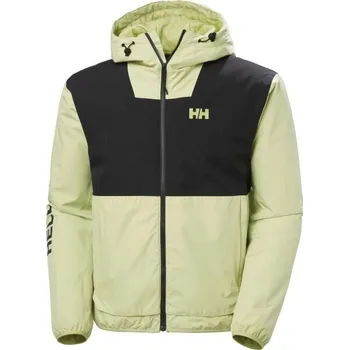 Pánská zateplená bunda Helly Hansen ERVIK INS RAIN L Světle zelená, Černá