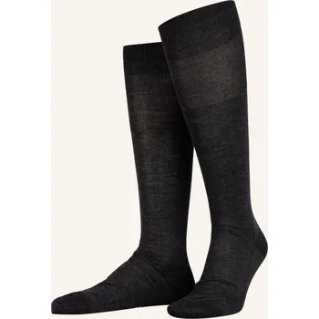 Pánské ponožky Falke Podkolenky Luxury No. 6, 3080 anthra.mel