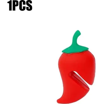 Silikonový držák pokličky s vtipným motivem - Pepř