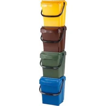 Odpadkový koš Odpadkový koš URBA PLUS 40 l - červená