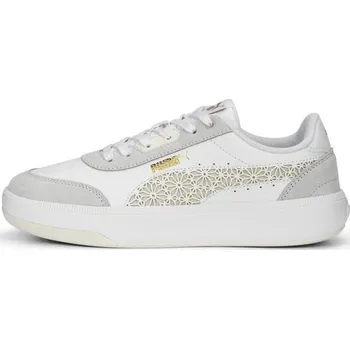 Dámské tenisky Dámské tenisky Puma TOR LASER CUT 5 Bílá, Šedá, Zlatá, Béžová