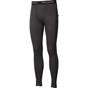 Pánské termo spodky Pánské funkční spodky PROGRESS MICROSENSE LT S Černá, Šedá