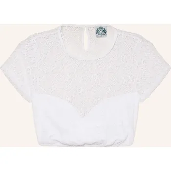 Dámská halenka Hammerschmid Dámská Dirndl Halenka Dorle Z&nbsp;Krajky, bílá, 44