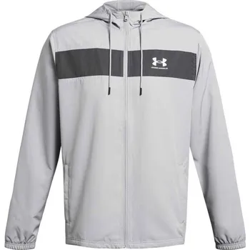 Pánská větrovka Pánská bunda Under Armour SPORTSTYLE WINDBREAKER XXL Šedá, Tmavě šedá