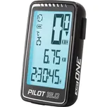 Bezdrátový cyklo computer One PILOT 16.0 ATS UNI Černá, Bílá
