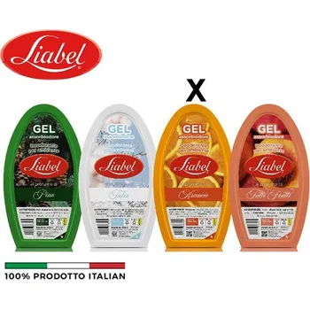 Aroma difuzér LIABEL Osvěžovač gel vanička 100g ARANCIO • POMERANČ