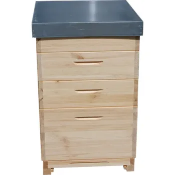 JaHan Dřevěný úl Dadant US na 12 rámků - 1x 285 + 3x 141