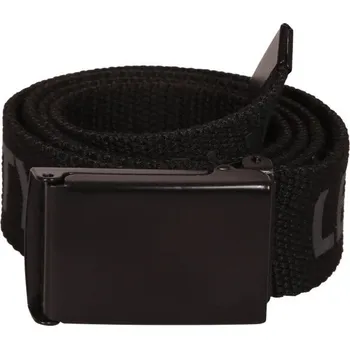 Opasek Dětský látkový opasek s kovovou sponou Lewro URIEN 10-15 Černá, Tmavě šedá