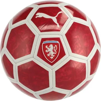 Fotbalový míč Fotbalový míč Puma FACR FAN BALL 3 Červená, Bílá