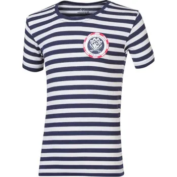 Chlapecké tričko Dětské bambusové triko PROGRESS SS MARINO T-SHIRT 140/146 Černá, Bílá