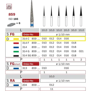 Zahradní dekorace Diaswiss 859 žlutá, 6ks/balení - 012 mm
