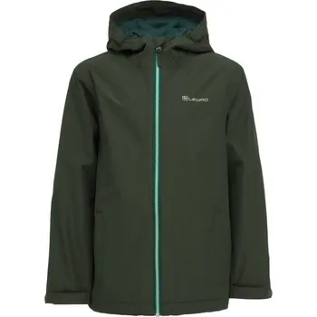 Chlapecká šusťáková bunda Lewro ARIYA 164/170 Tmavě zelená