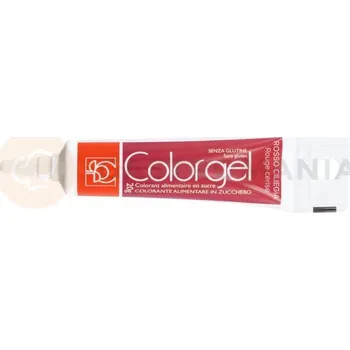 Výroba svíčky Gelové potravinářské barvivo v tubě, třešňově červené, 20 g | MODECOR, 23282