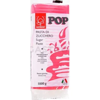 Výroba svíčky Cukrová hmota, azo-free, fuchsiová, 1 kg | MODECOR, 25475