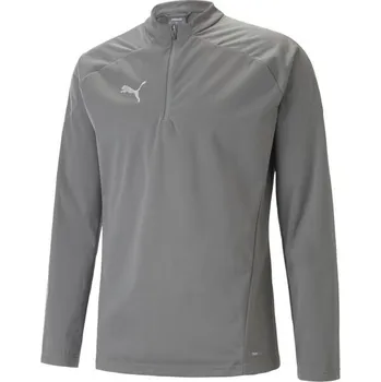 Pánská větrovka Pánská fotbalová bunda Puma TEAMCUP TRAINING RAIN TOP JACKET XXL Šedá, Stříbrná