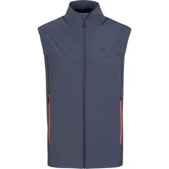 Pánská bunda Pánská softshellová vesta Hannah SEUMAS VEST L Tmavě šedá, Oranžová