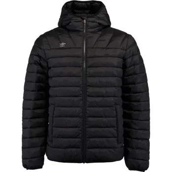 Lehká pánská prošívaná bunda Umbro TEIGE 2XL Černá, Bílá